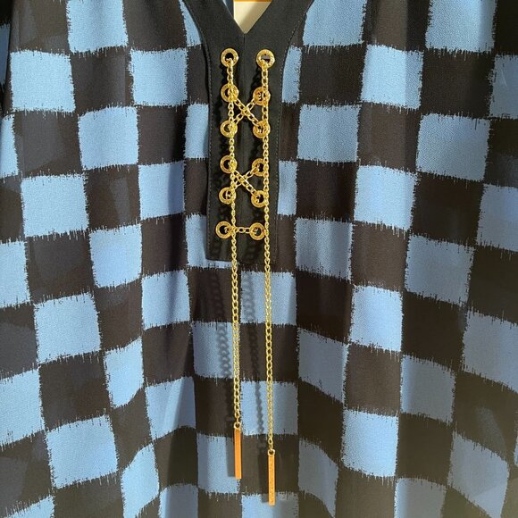 Michael Kors Bat Wing Blouse S/M - Picture 4 of 11